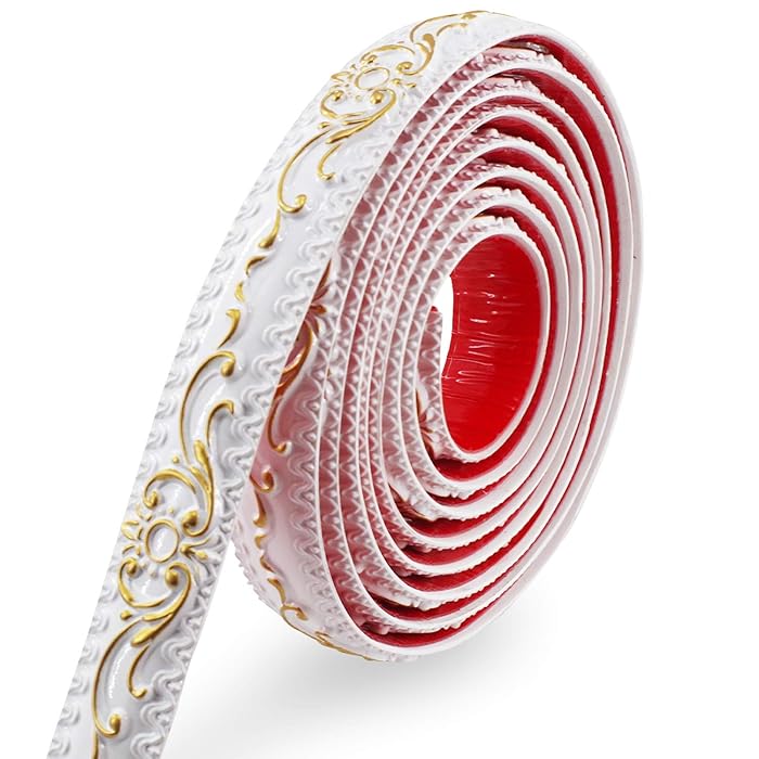 Buy Flexible Molding Trim Self Adhesive, Peel and Stick Crown Molding Ceiling Molding, Wall Trim