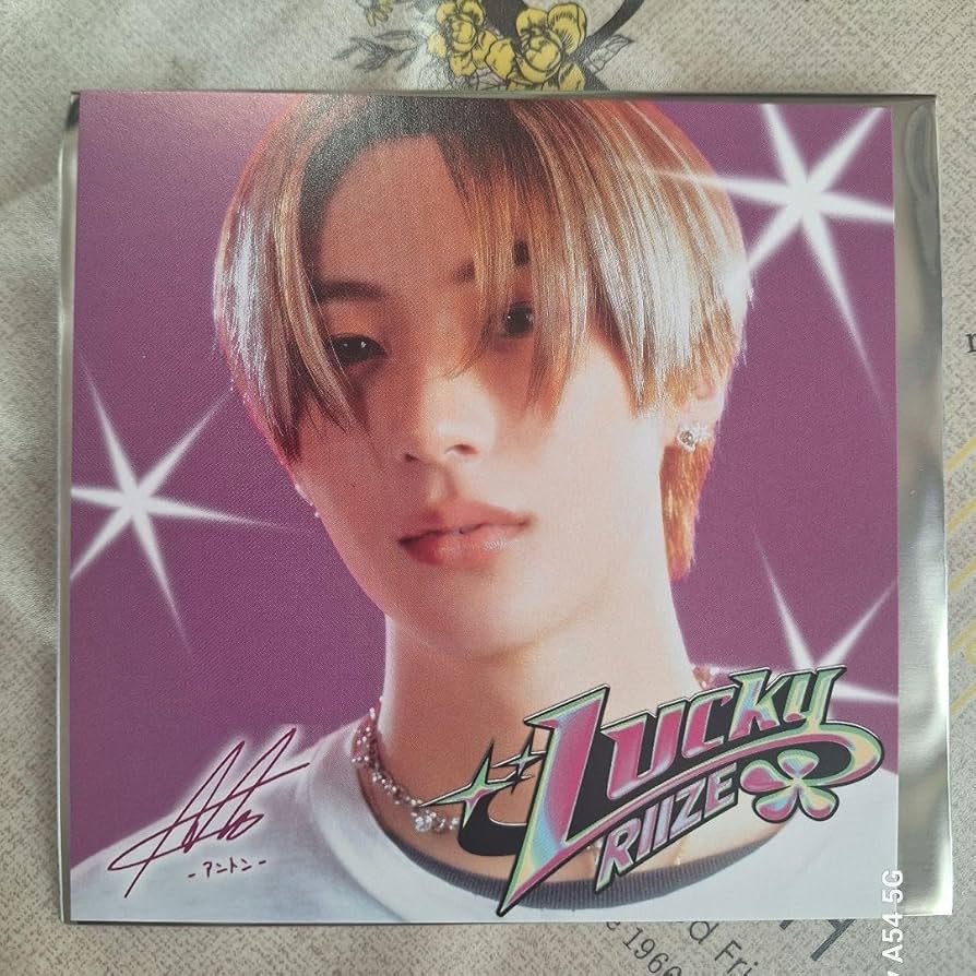 RIIZE Lucky 発売記念イベント 個別サイン会 アントン サイン RIIZE Lucky 発売記念イベント 個別サイン会 アントン サイン