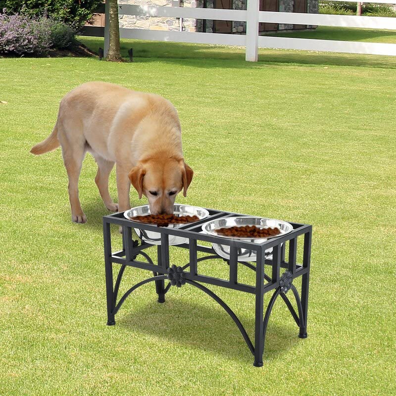 See full amazon price history chart for Sabri shopee Large Dog Feeder Stand with 2 Big Stainless Steel Bowls with Fixed Iron Height Stand ? 14inch (Black) Sabri shopee Large Dog Feeder Stand with 2 Big Stainless Steel Bowls with Fixed Iron Height Stand ? 14inch (Black) (B0C1LL9TS3) Amazon Price History, Amazon Price Tracker
