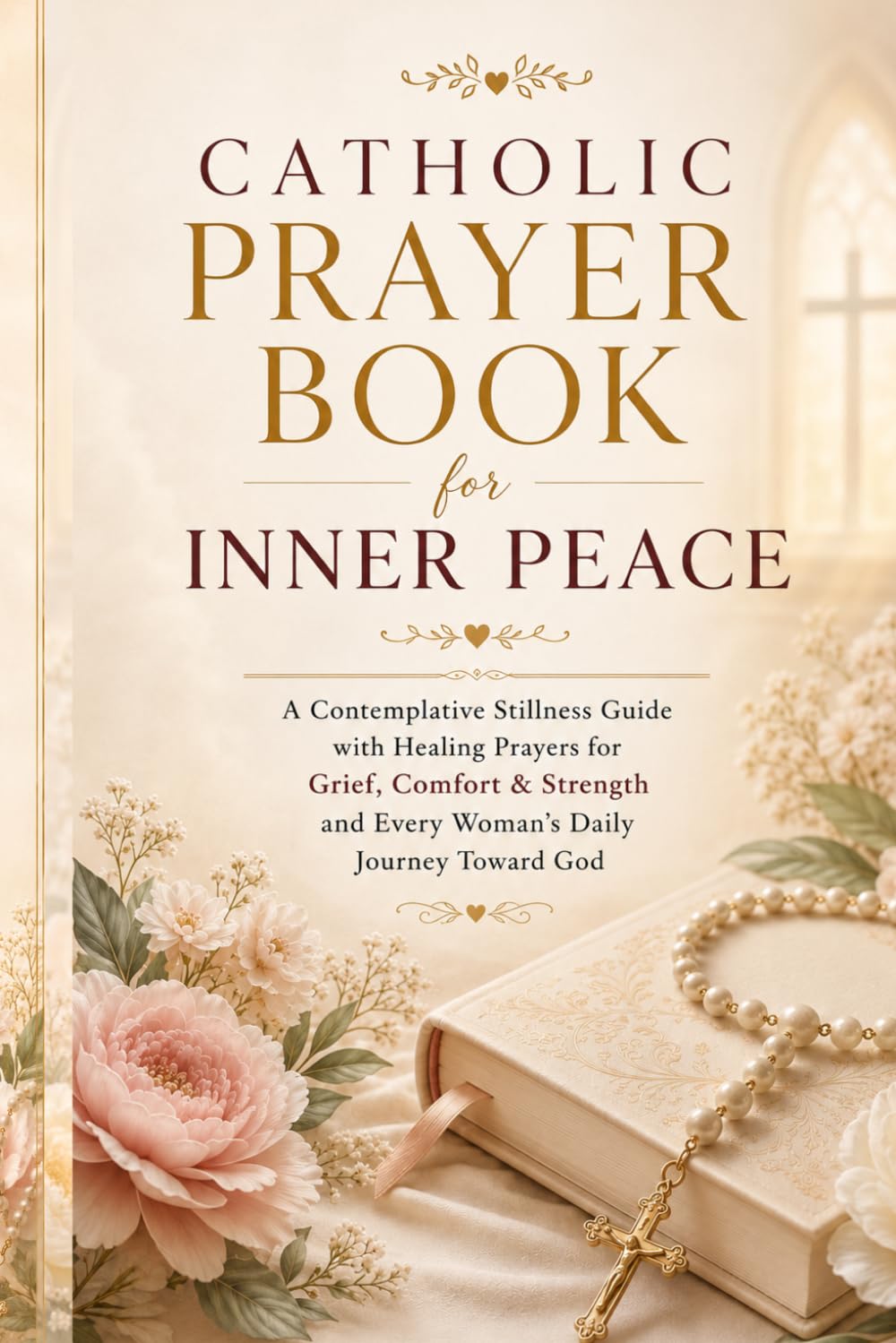 Catholic Prayer Book for Inner Peace: A Contemplative Stillness Guide with Healing Prayers for Grief, Comfort, Strength, and Every Woman's Daily Journey Toward God