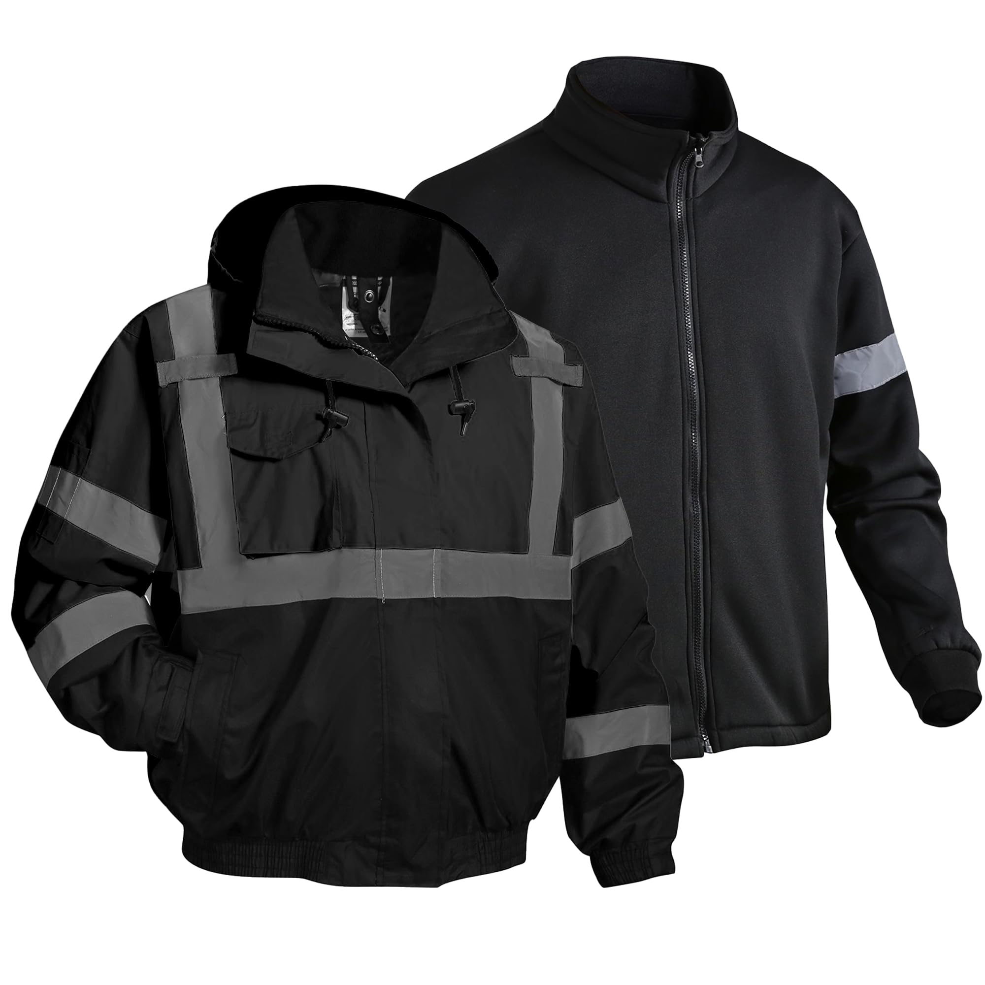 Safety jacket for men,Reflective Hi-Vis Class 3 Jacket