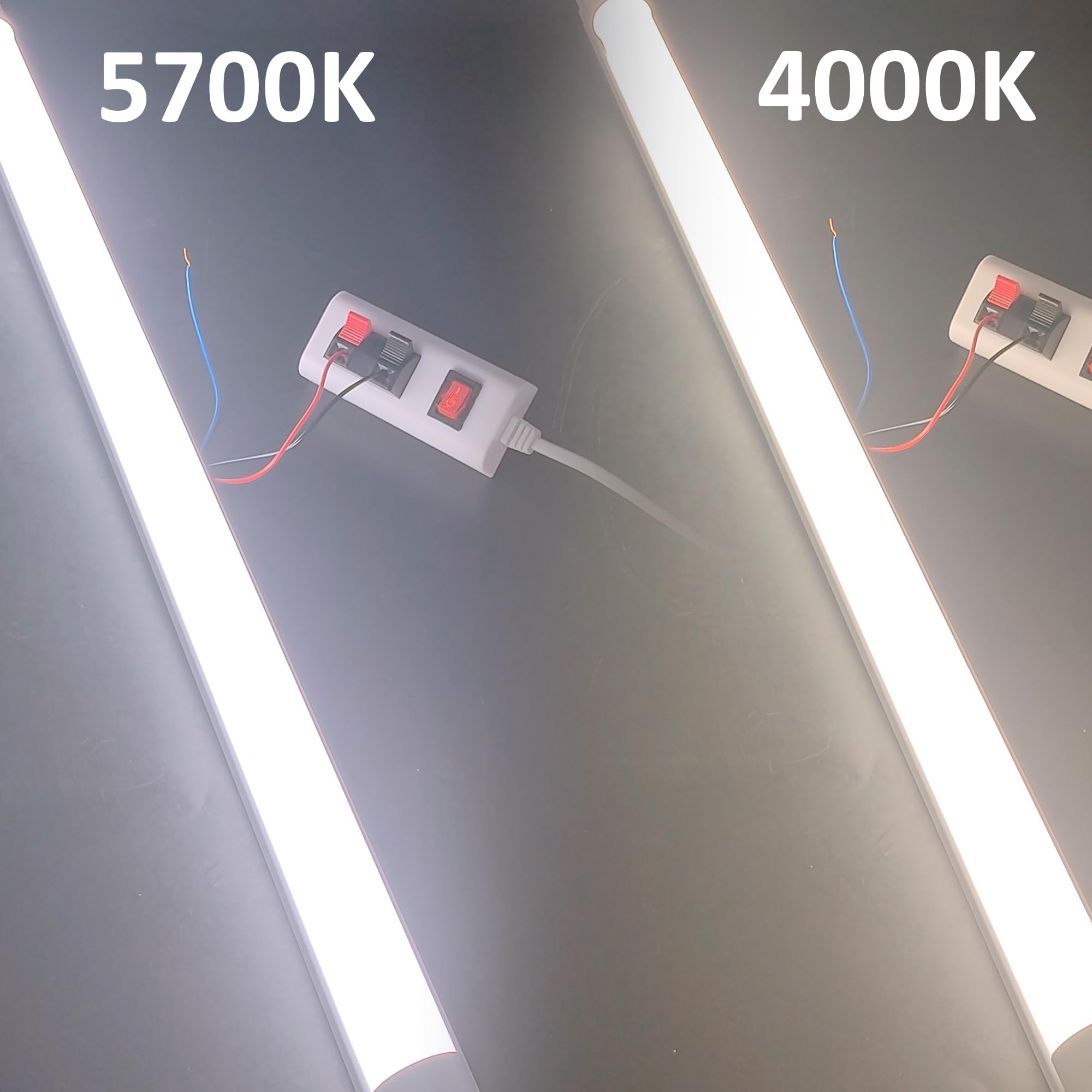 Pack x10 Tubo LED 120cm 18W, Fluorescente Standard T8 G13, Ángulo 300º, 2000 lumenes, Iluminación interior de techo, Bajo consumo y Alta luminosidad, Cebador LED incluido, Luz Blanca Fría (5700K)