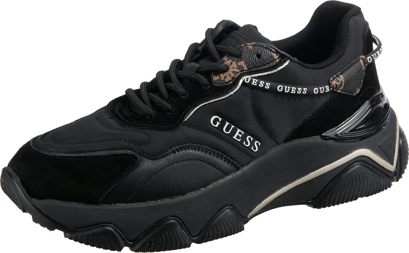 GUESS Micola FL7MICFAL12BLACK, Deportivas - 36 EU