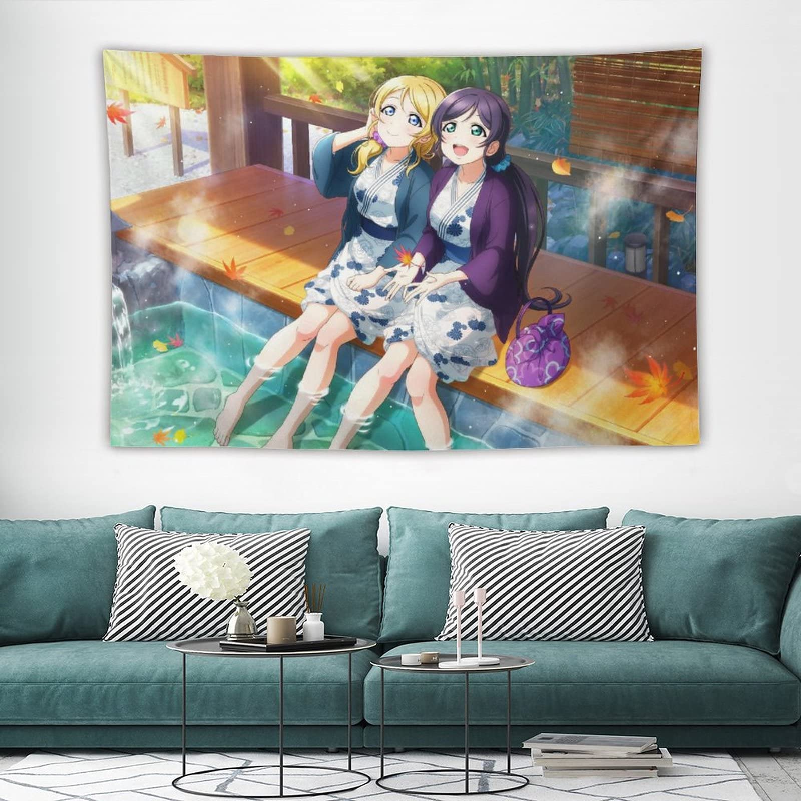 Amazon.co.jp: ラブライブ！絢瀬絵里 東條希 タペストリー