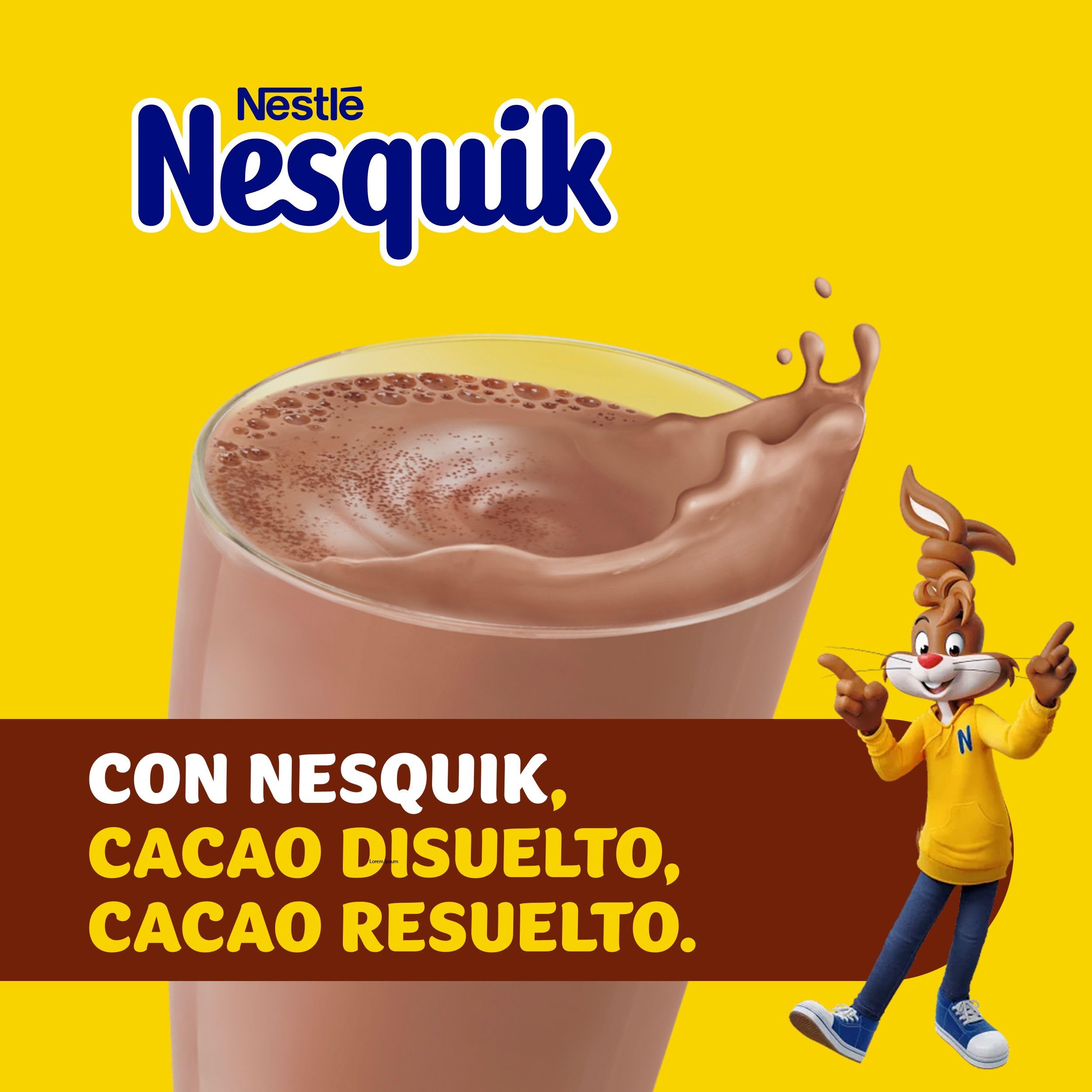 NESTLÉ NESQUIK Noche Cacao Soluble 400g Lata
