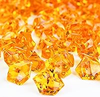 Vista 6 de CYS EXCEL Relleno de jarrón de hielo triturado azul acrílico (aproximadamente 180-190 unidades, 3 tazas) Múltiples opciones de color vidrio