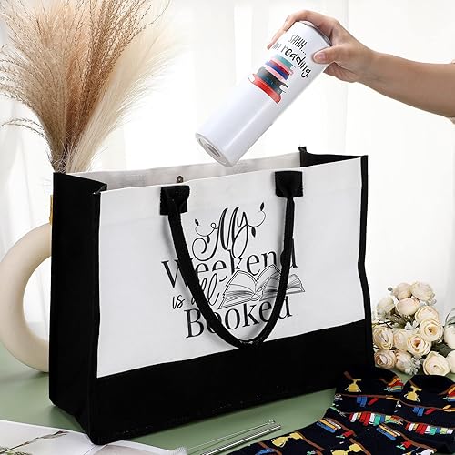 Miniatura 5 de Silkfly Juego de 3 juegos de bolsas de lona con temática de libros, de 20 onzas, de acero inoxidable, con aislamiento, calcetines novedosos para