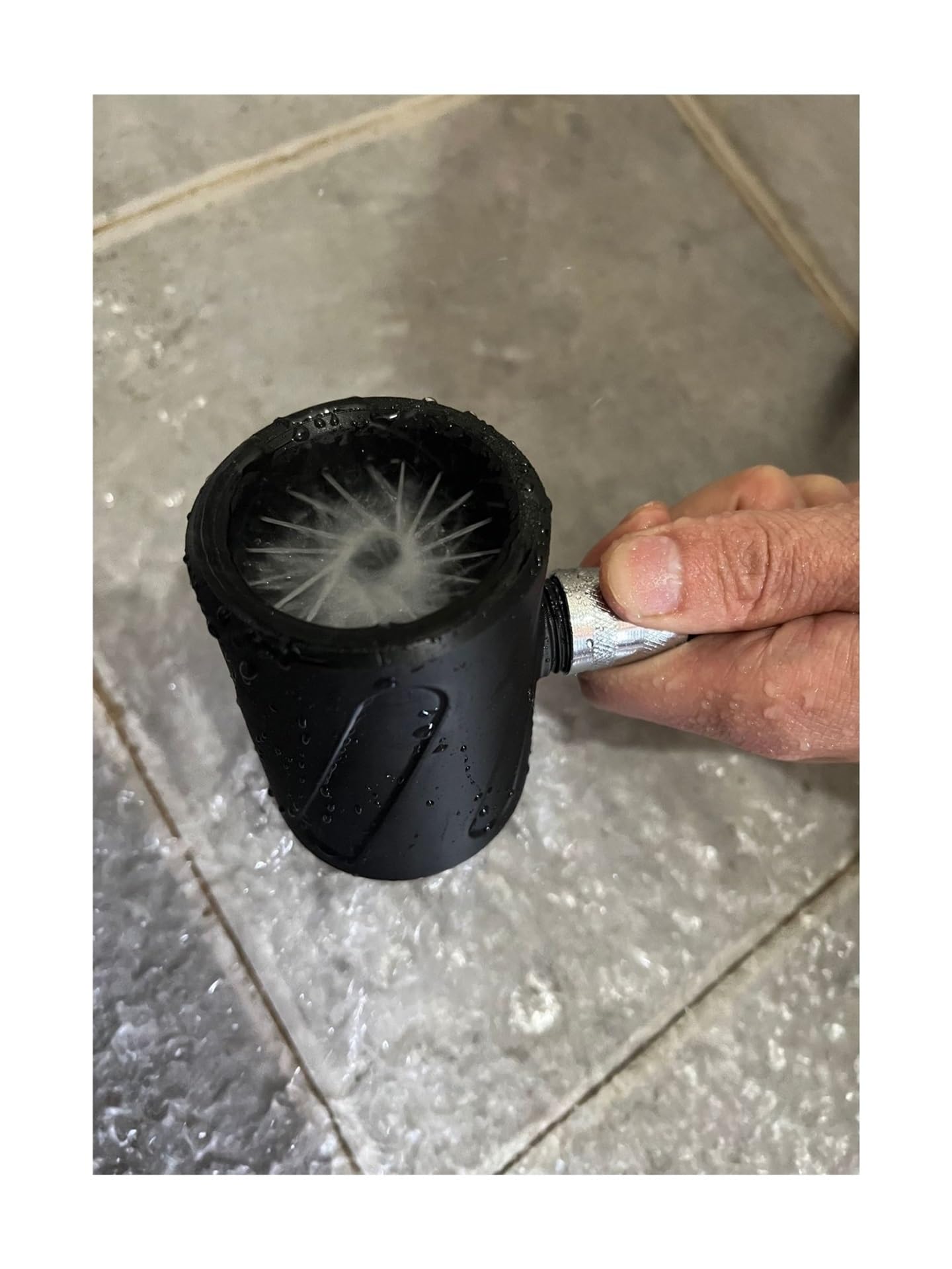 Masajeador de presión de agua portátil for hombres Terapia de relajación de tejido profundo