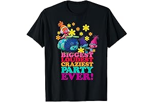 DreamWorks' Trolls Character Blast Party T-Shirt