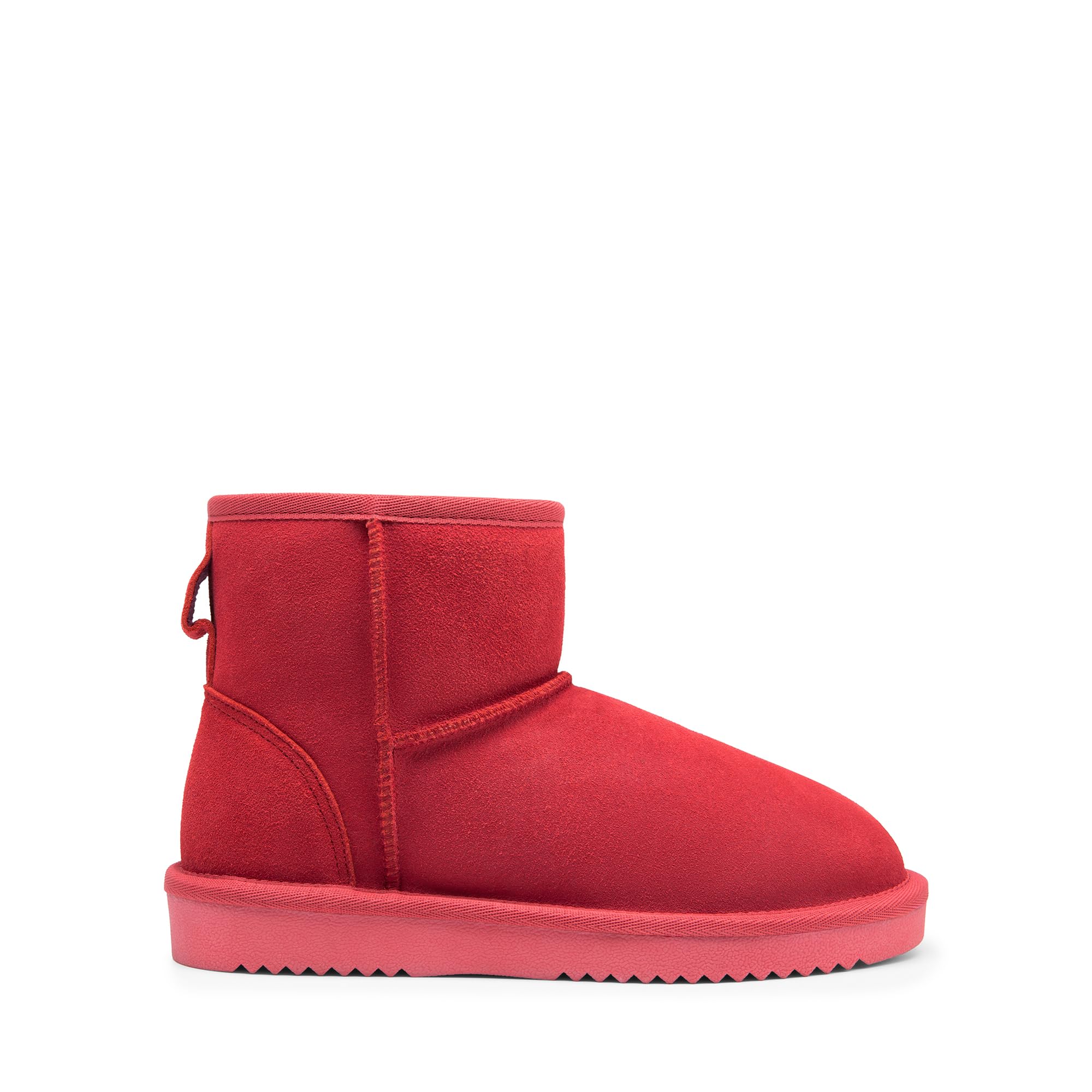 DREAM PAIRS Botas de nieve de invierno para mujer, de piel de ante auténtico, clásicas, cálidas, antideslizantes, cómodas, para exteriores e interiores