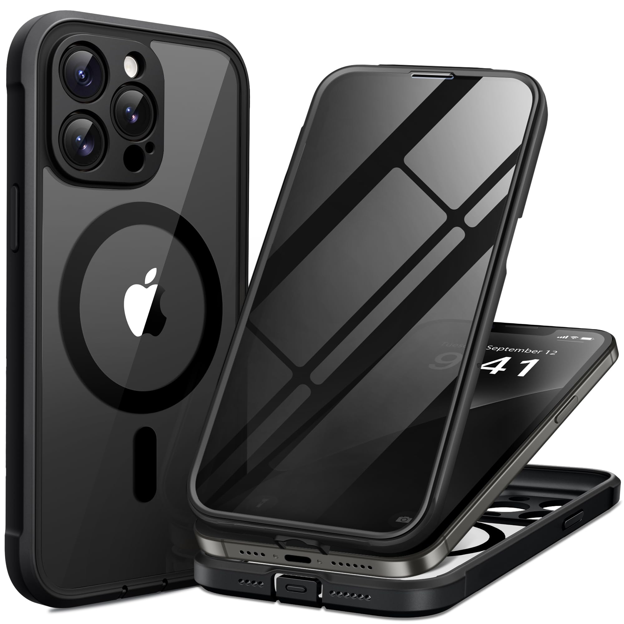 Amazon.com: BERFY for iPhone 13 Pro Max Case, Compatible with