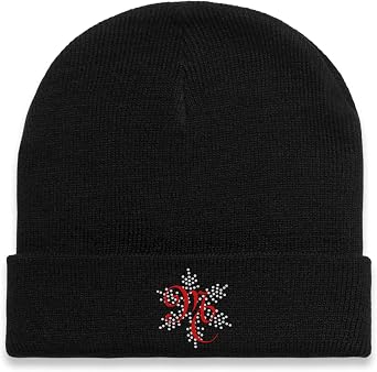 Mariah Carey Official Merry Christmas One & All Tour Beanie Hat, Black, One Size
