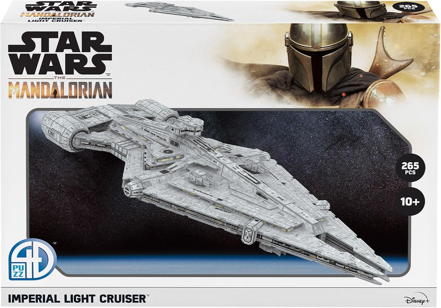Revell The Mandalorian Card Model Kit I Detailed Model Kit of The Imperial Light Cruiser I for Young and Old I 265 Pieces I for Star Wars Fans I Ideal Gift Idea for Any Occasion
