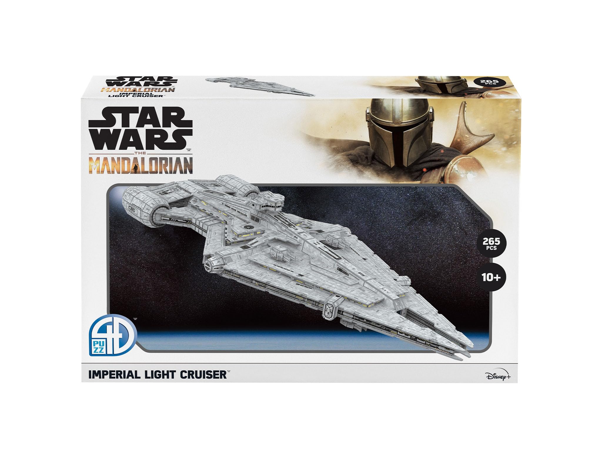 Revell The Mandalorian Kartonmodellbausatz I Detailgetreuer Modelbausatz des Imperial Light Cruiser I für Jung und Alt I 265 Teile I für Star Wars Fans I Ideale Geschenkidee für jeden Anlass