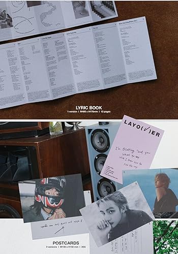 Miniatura 4 de BTS V [LAYOVER] Album ( VER.3 : PURPLE + Store Gift Card ) K-POP SEALED