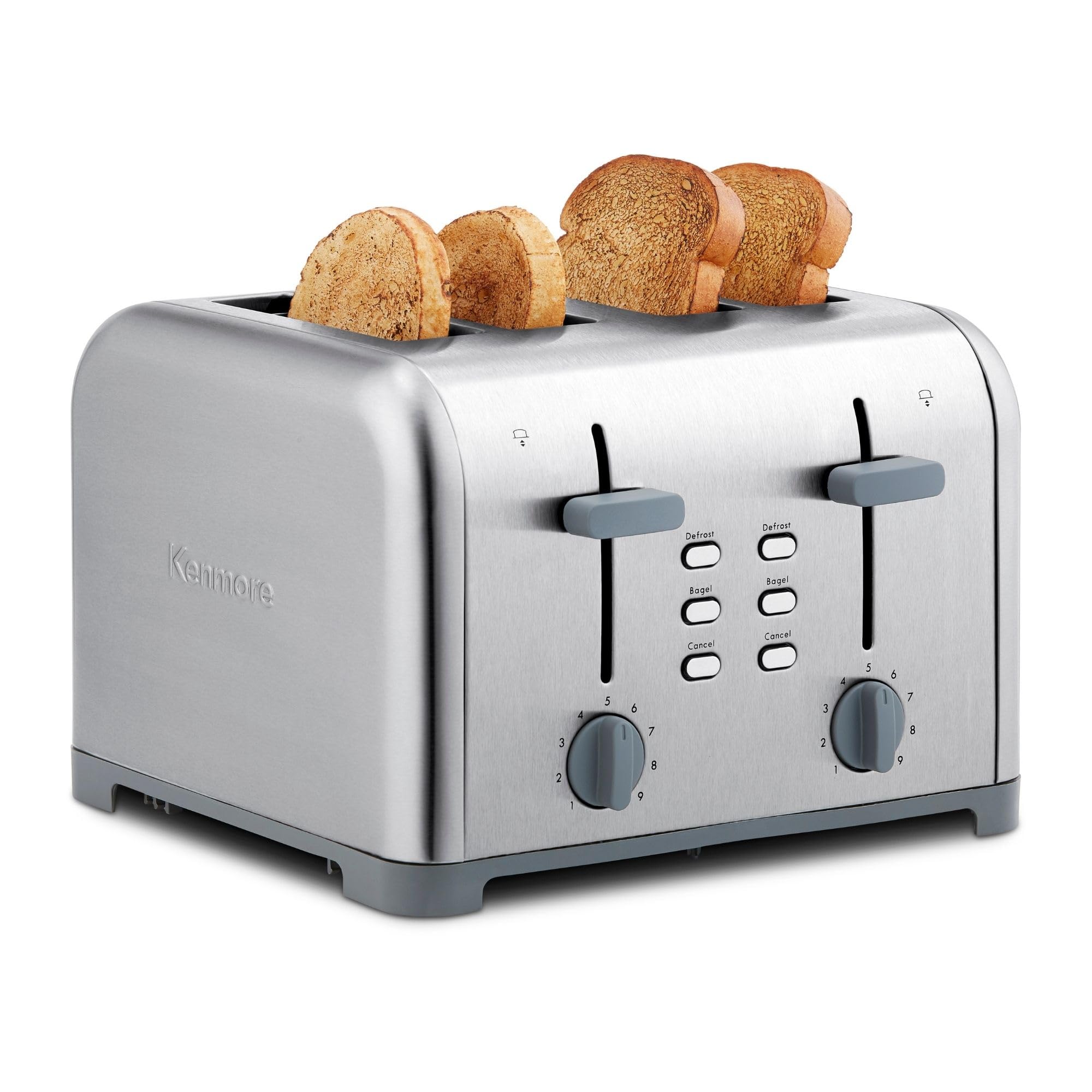 Kenmore 40605 4-Slice Toaster Stainless Steel