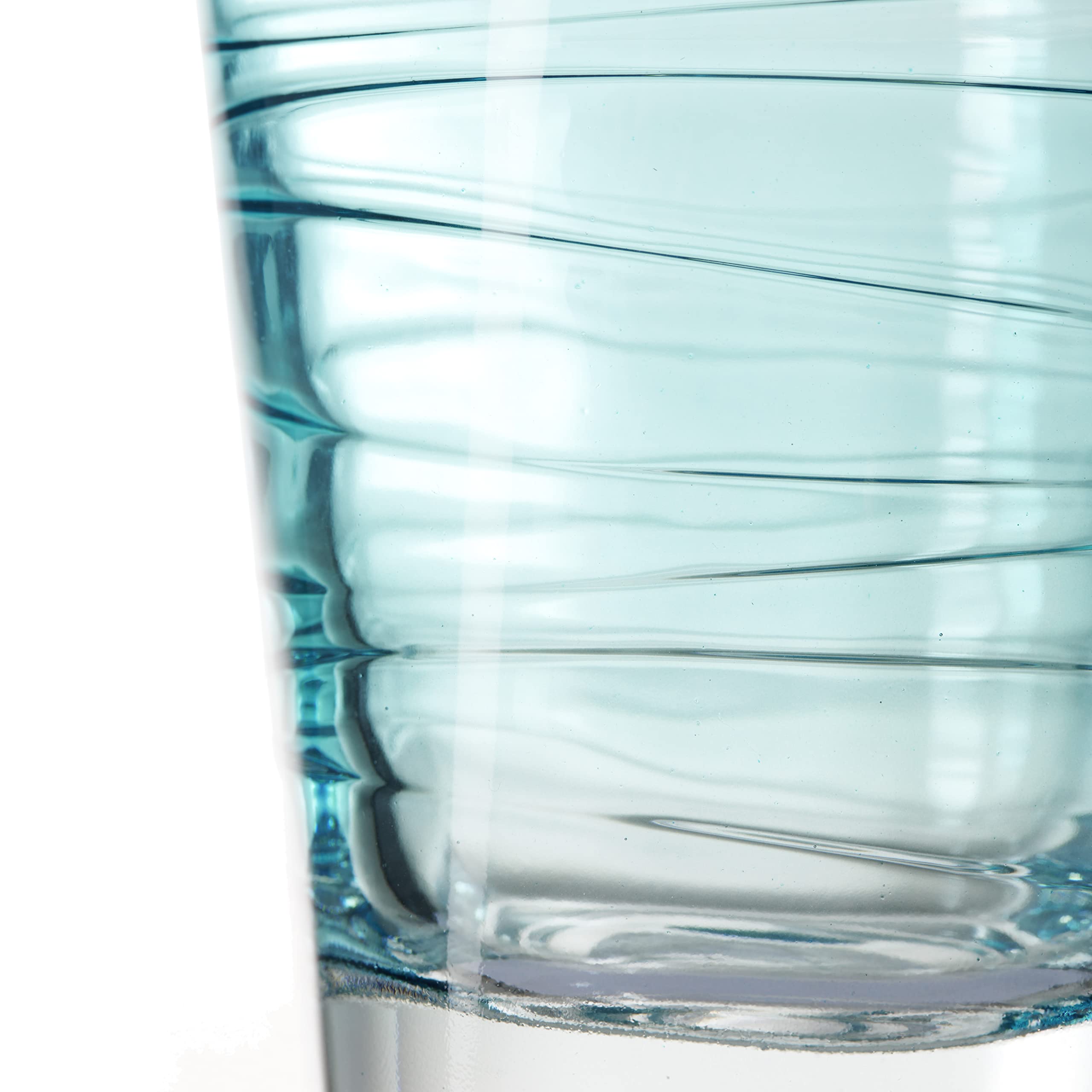 Vario Petit Verre à Eau en Verre, Multicolore, Lot de 6