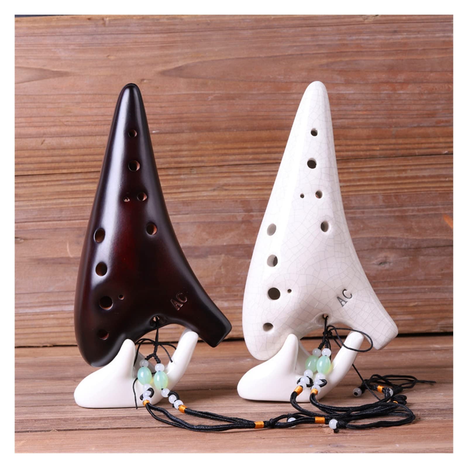 Amazon | スモークオカリナ 12穴 アルト C トーン AC オカリナ 楽器