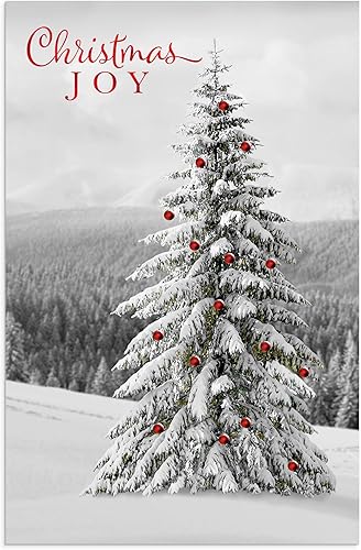 Miniatura 6 de DaySpring - Clásicos navideños en blanco y negro - 60 tarjetas y sobres de Navidad a granel (U1347)