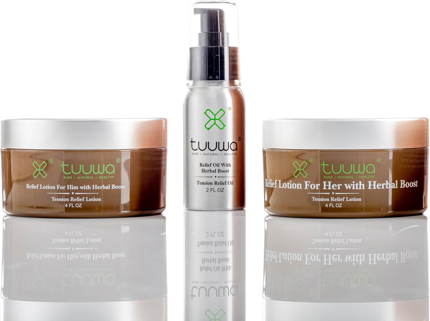 TUUWA Relief Lotion for her with Herbal Boost 4 oz