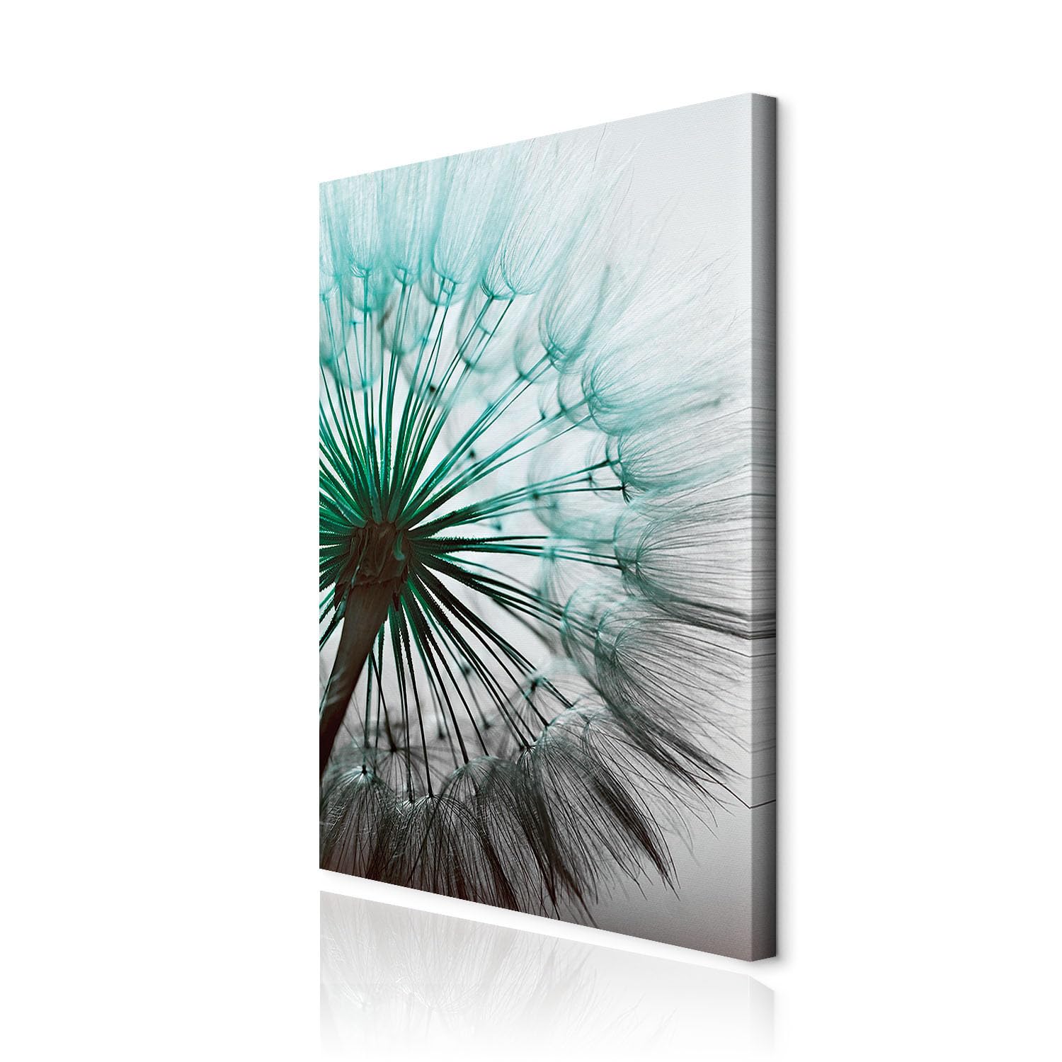 decomonkey Akustikbild Blumen 60x90 cm 1 Teilig Leinwand Modern Bilder