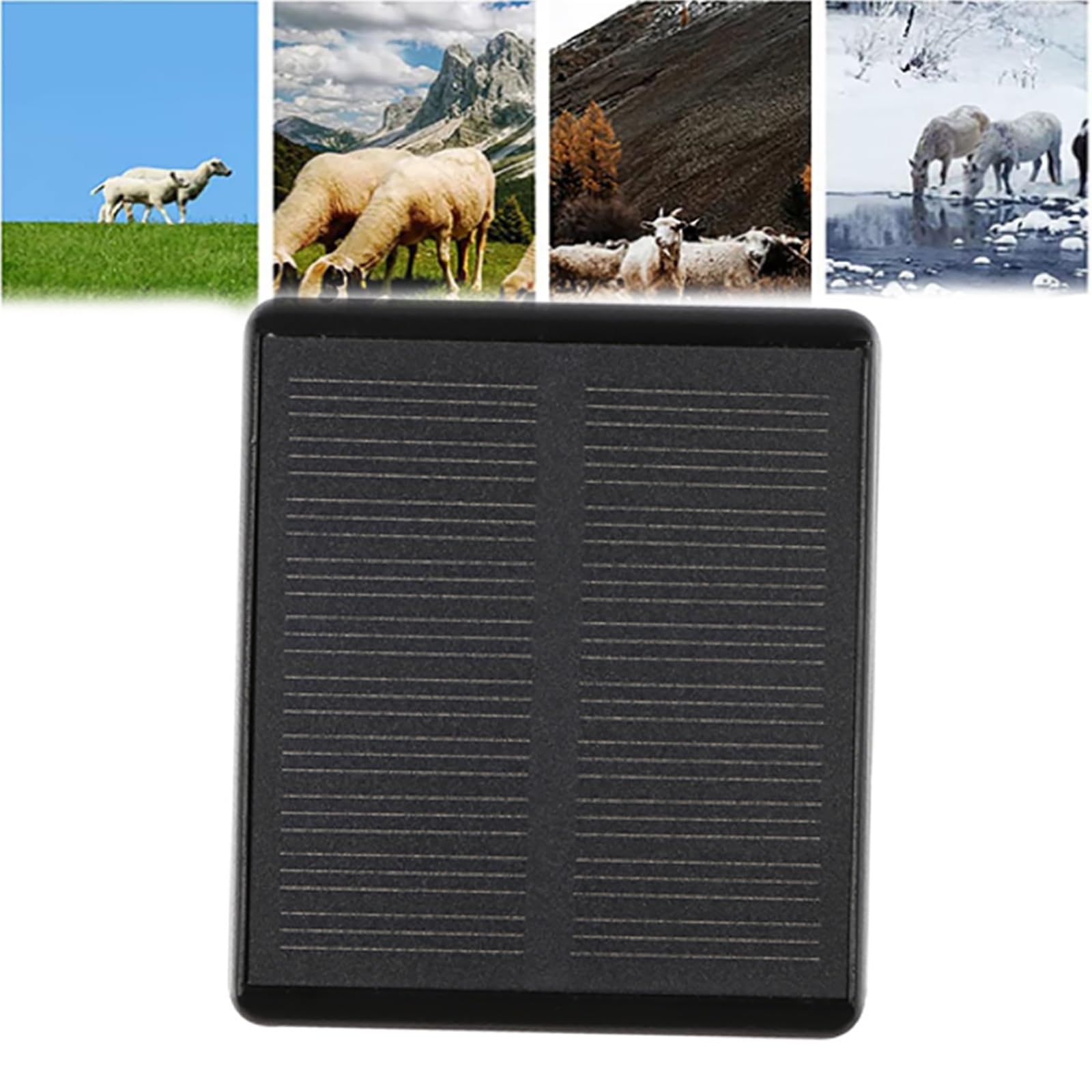 Localizzatore Animali Solare, Mini Localizzatore Animali Luce LED, Riproduzione Traccia/precisione Posizionamento GPS: 5-15 M/precisione Posizionamento WIFI: 15-100 M, Utilizzato Nella Zootecnia