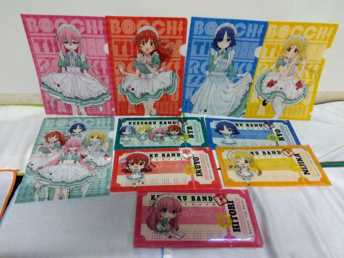Amazon.co.jp: ぼっち・ざ・ろっく! クリアファイル全5種+マルチケース 