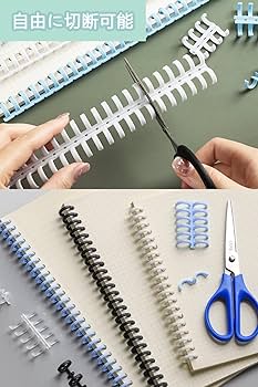 Amazon | YFFSFDC A4/30穴製本リング ルーズリーフバインダー