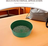 Vista 3 de Tamiz de suelo para jardín, compost de plástico, colador de plástico