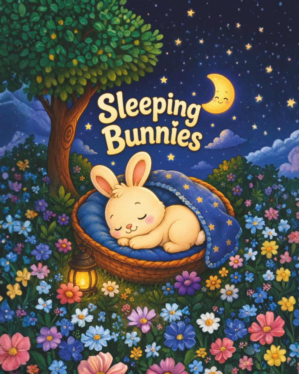 Sleeping Bunnies : Nursery Rhymes with Colorful Illustrations for Children (Ages 2-4): Rhyme book - Picture book