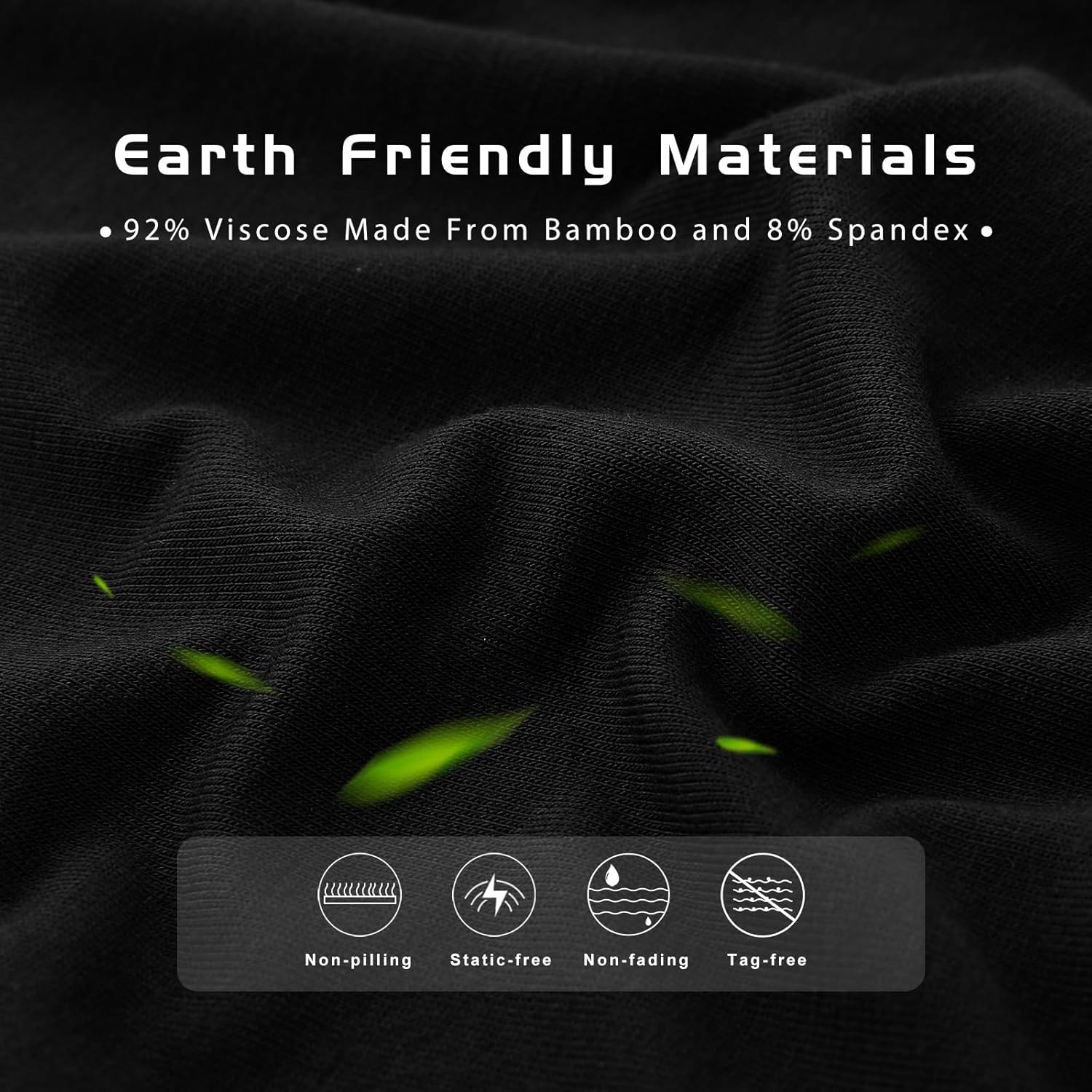 BAMBOO COOL Mens Underwear Trunks for Man Soft Waistband Open-fly Support Briefs(3 or 4 pack) - Image 6