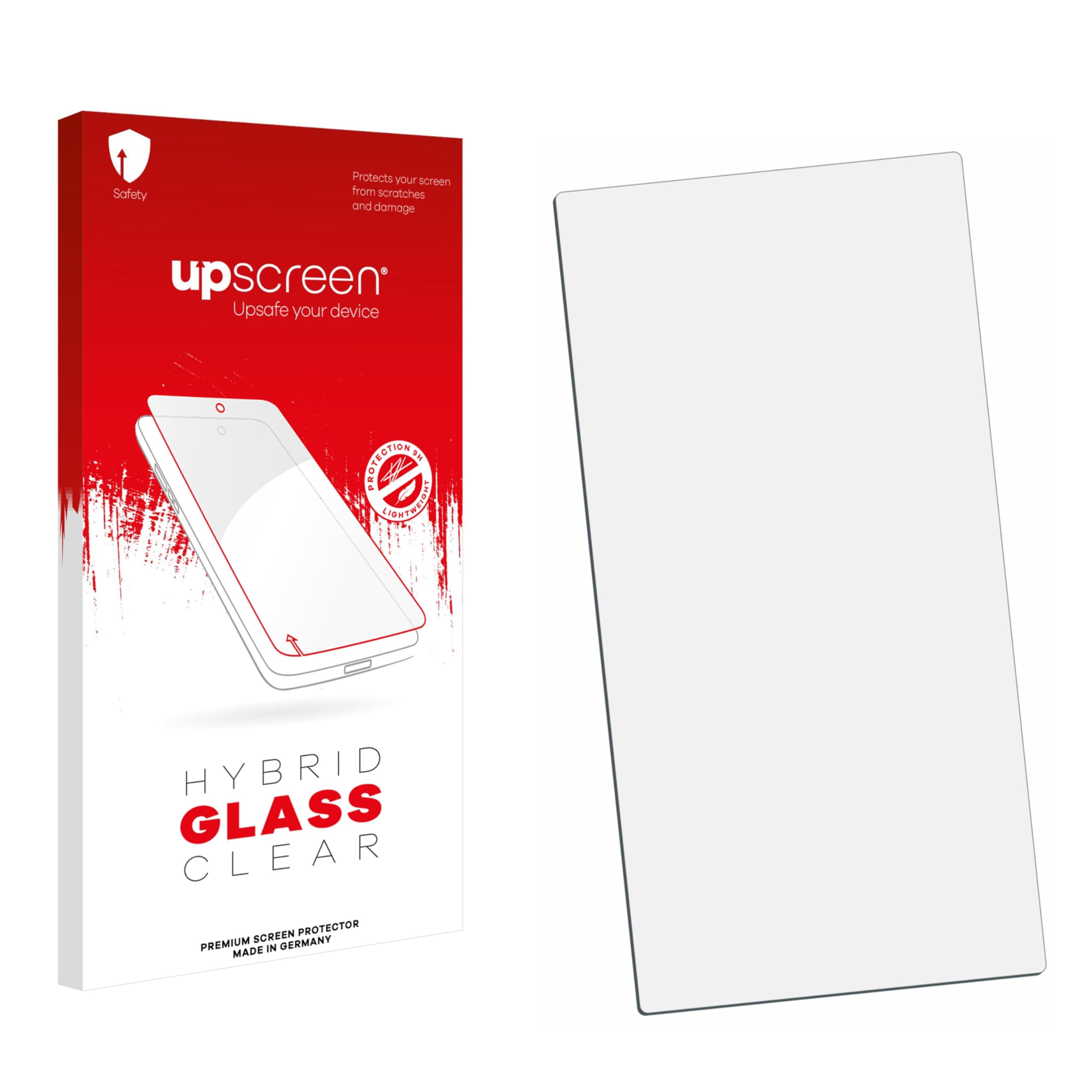 upscreen Screen Protector Film compatible with Astell&Kern A&norma SR35-9H Glass Protection, Extreme Scratch Resistant
