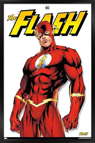Miniatura 6 de Trends International DC Comics The Flash Feature Series - Póster de pared, 34 pulgadas de largo x 22.4 W, versión premium sin marco
