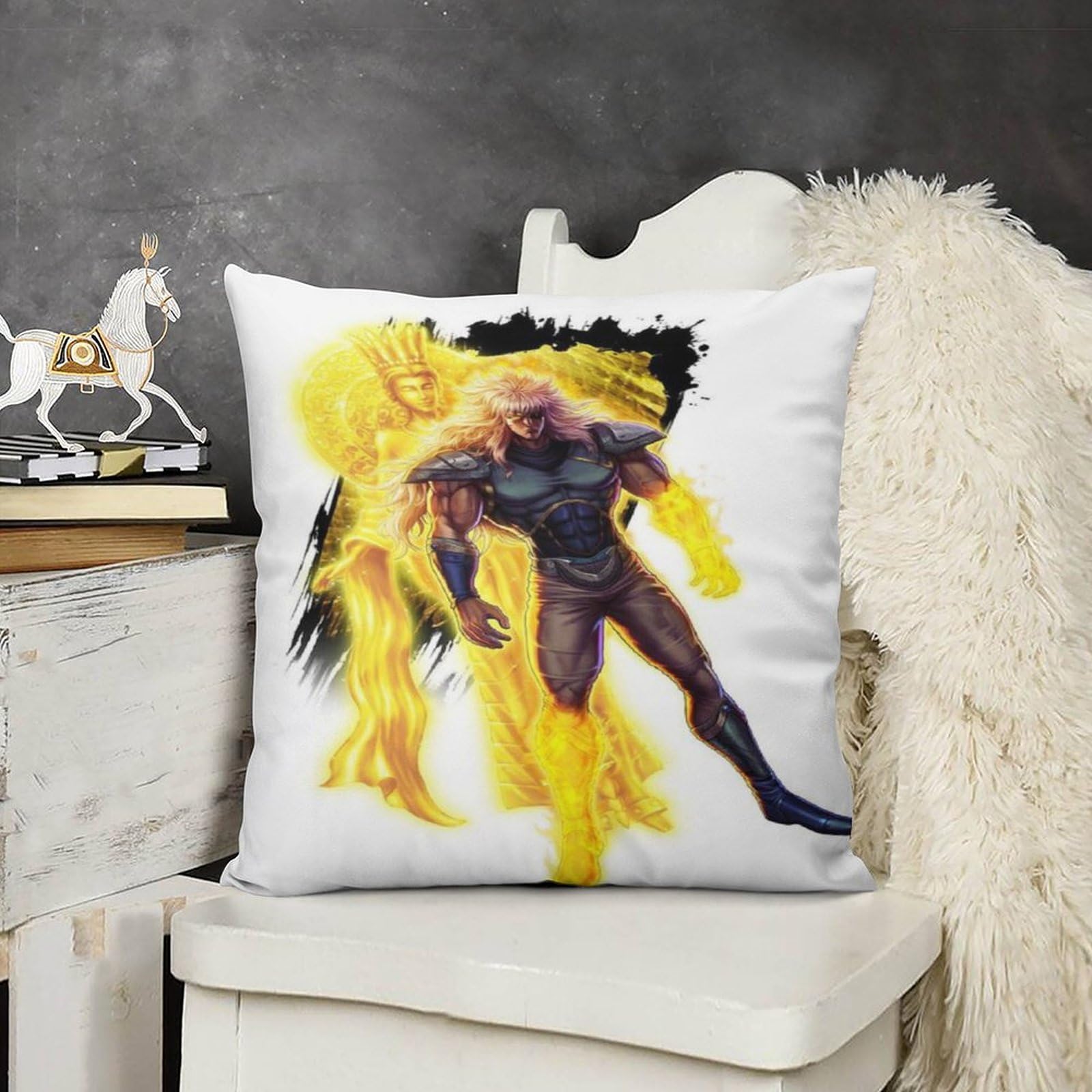 L 北斗の拳クッション パチスロ レア 無想転生 グッズ L 北斗の拳【北斗