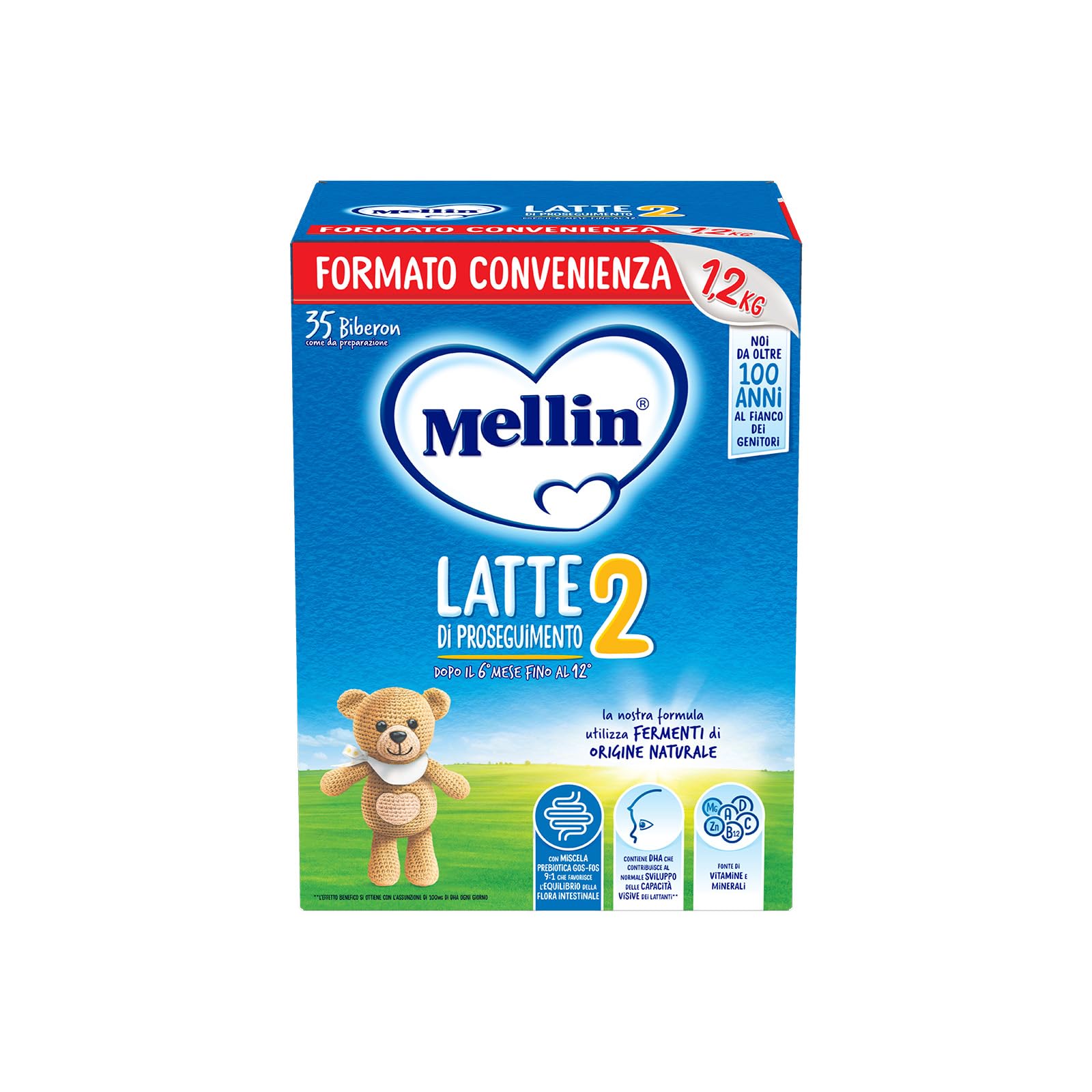 Mellin Latte in Polvere di Proseguimento, 1.2kg