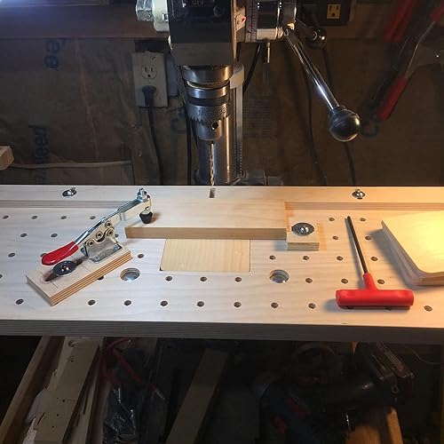 Miniatura 7 de Auniwaig Abrazaderas de palanca, abrazadera de palanca de liberación rápida para carpintería, 500 libras 500.4 lbs de sujeción abrazadera de