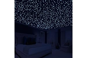 Glow-in-the-Dark Decals: A Cosmic Canvas for Your Ceiling