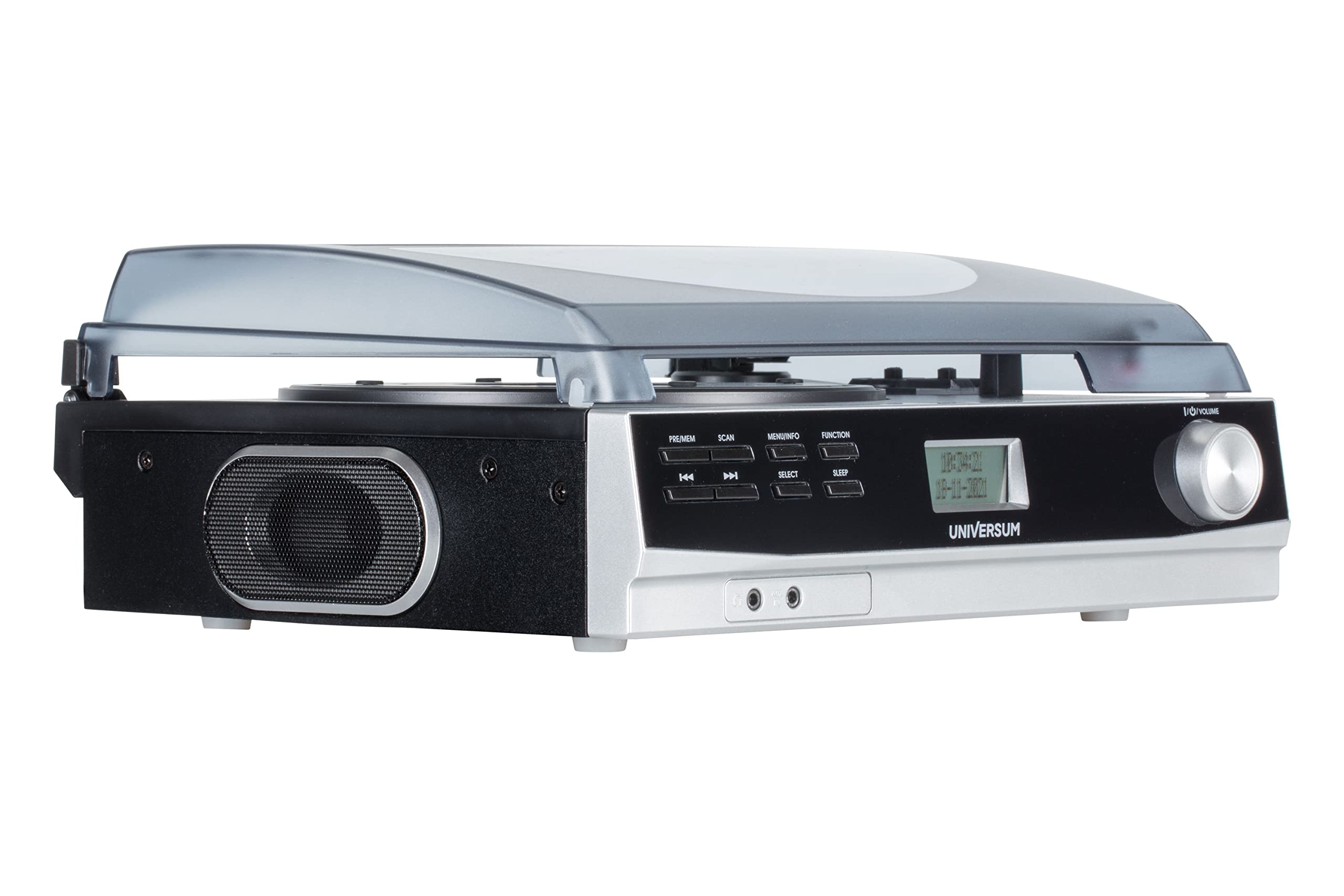 UNIVERSUM Plattenspieler mit Lautsprecher und UKW, DAB+ Digitalradio TT 300-21