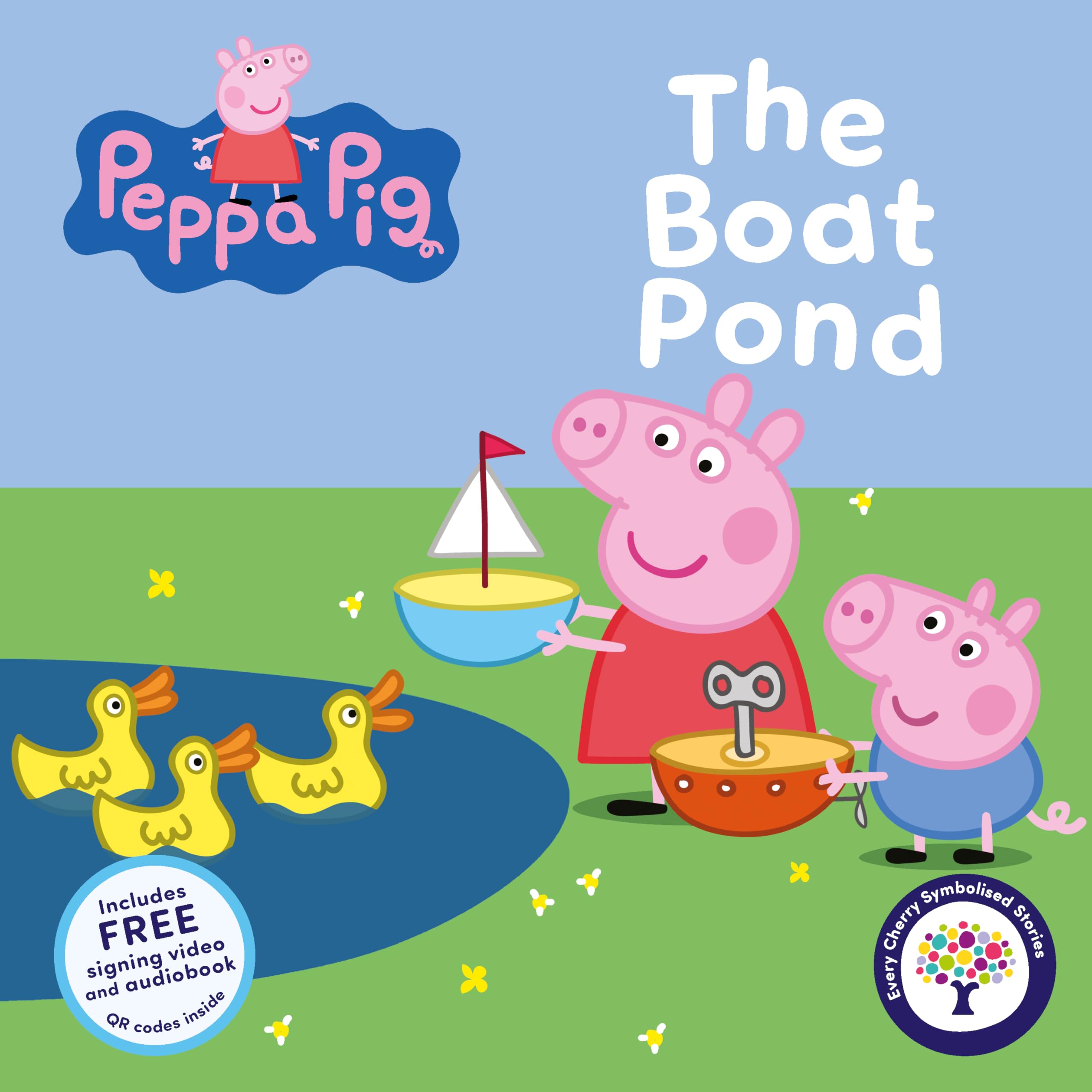 Peppa Pig: The Boat Pond - A Symbolised Picture Book (Peppa Pig Symbolised Stories)