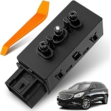 Driver Side Power Seat Adjustment Switch Fit for 2007-2013 GMC Sierra Yukon, for Chevrolet Silverado Tahoe Cruze Suburban, Cadillac Escalade ESV/EXT 2007-2014, Replace 12451495
