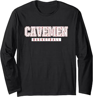 Cavemen Basketball American Fork High School Long Sleeve T-Shirt