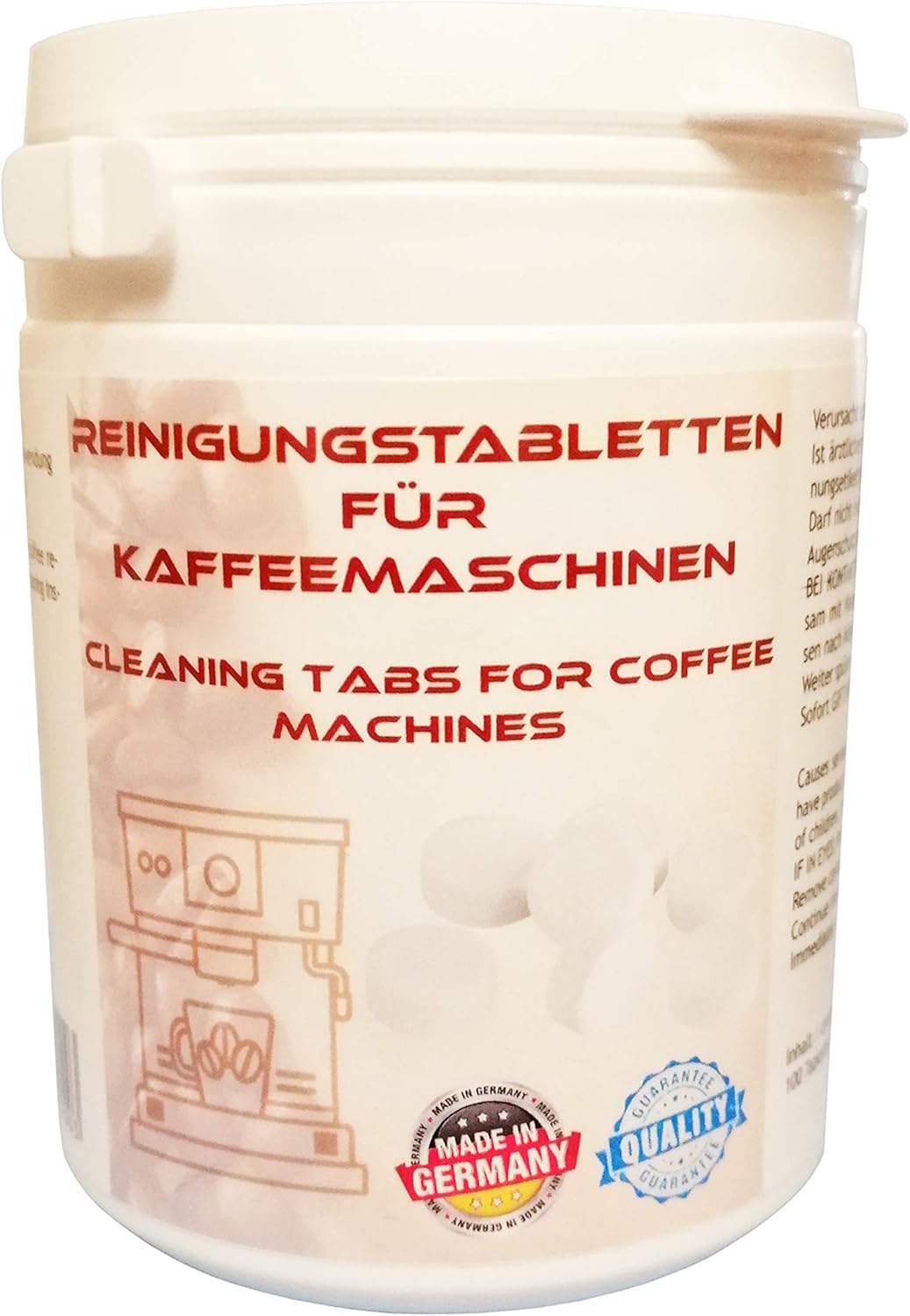 Amazon.de 100 x Reinigungstabletten Tabs Kaffeevollautomaten
