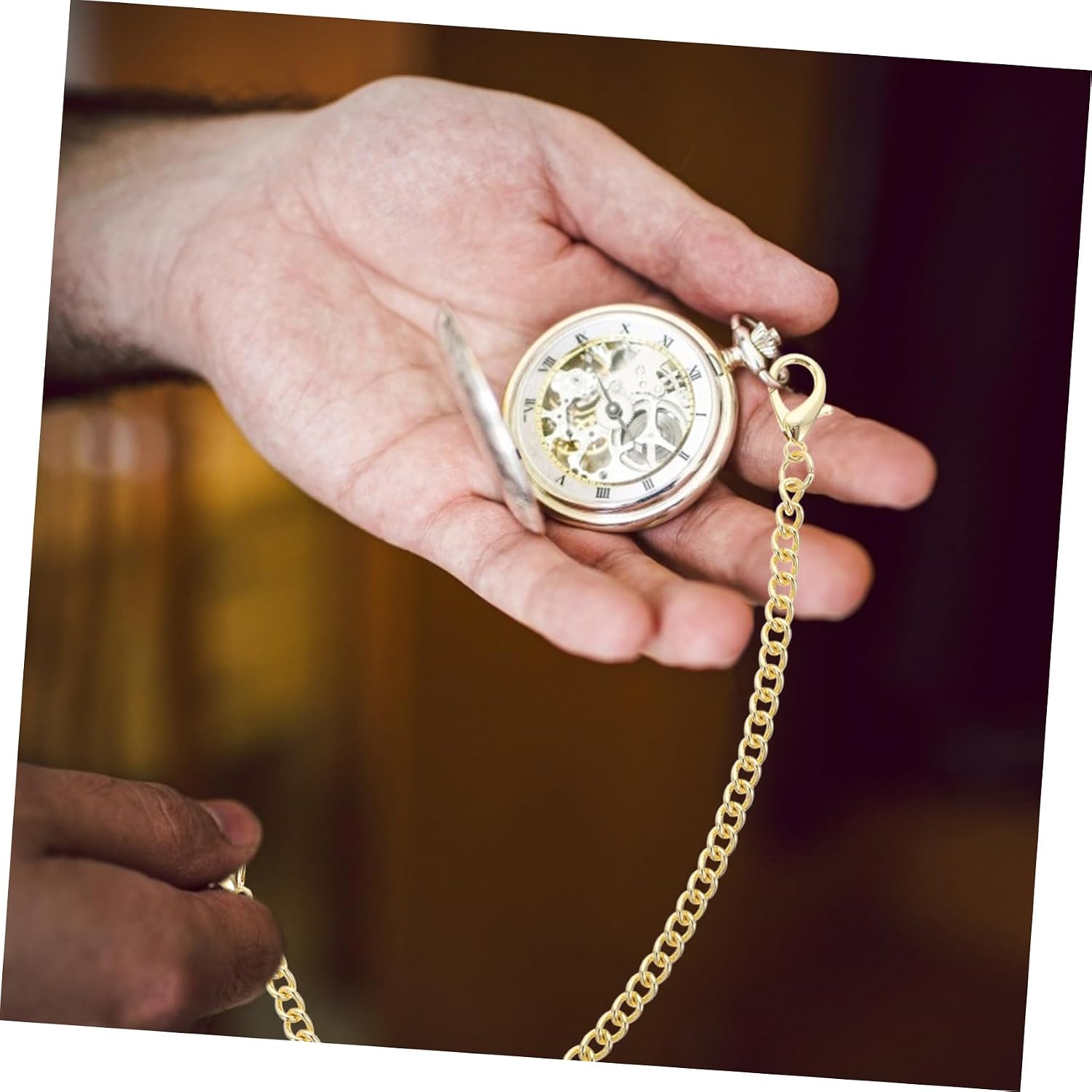 1pc Pocket Watch Metal Chain Purses Wallet for Men Keychain Suit Chain Hardware Chains Men Tank Tops