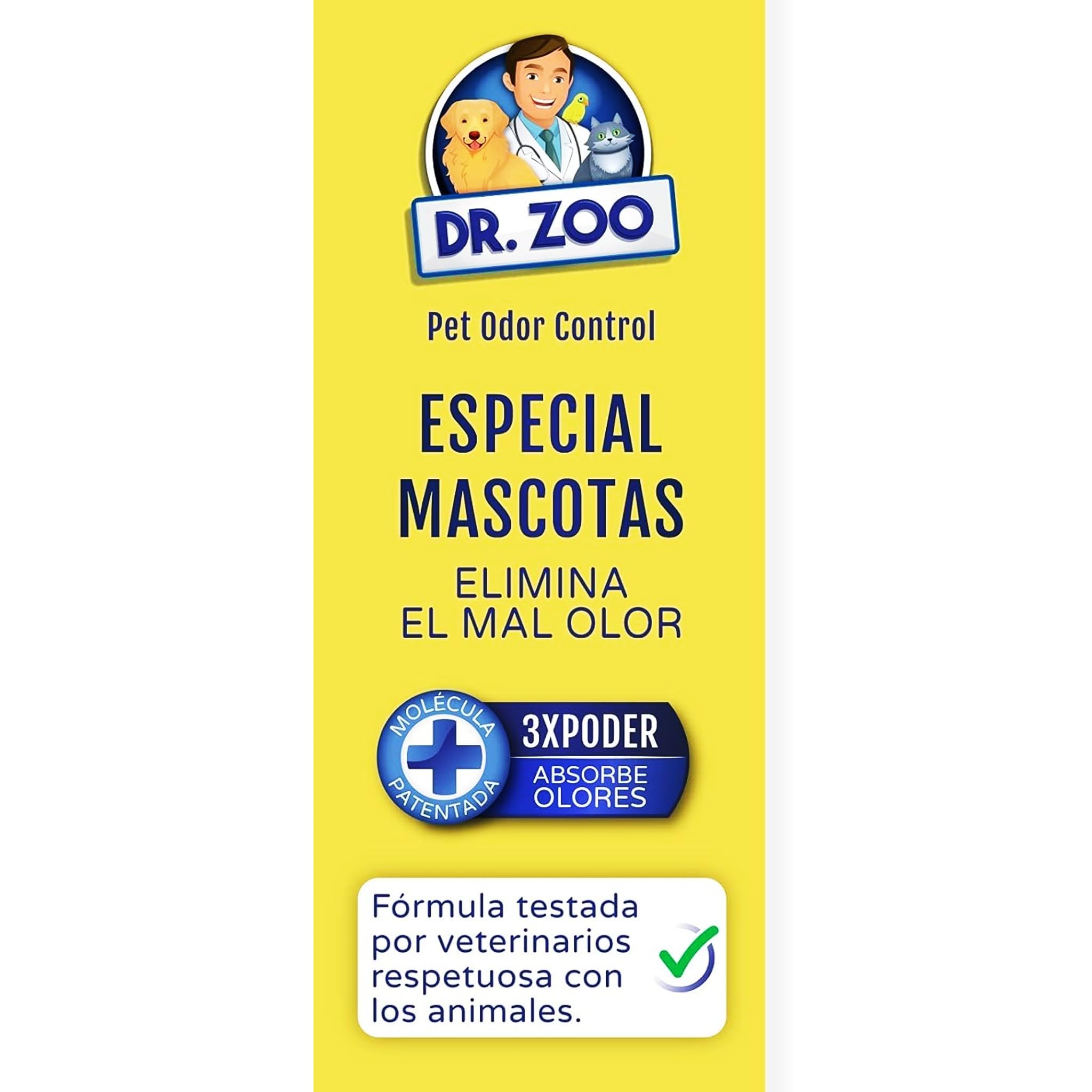 Bricoloco.com Spray Zoo Deodorante casa, auto e tessuti speciali odori animali domestici 500ml. Profumo di vaniglia che elimina i cattivi odori e non macchia i vestiti (6)
