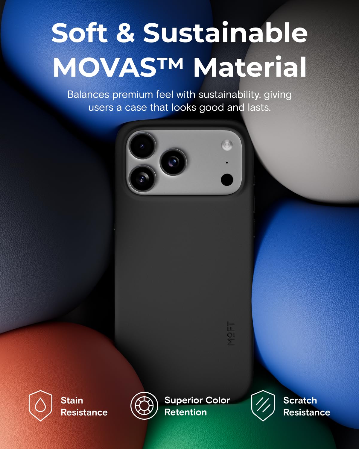 Amazon.com: MOFT for iPhone 17 Case- MOVAS Snap Case, MagSafe