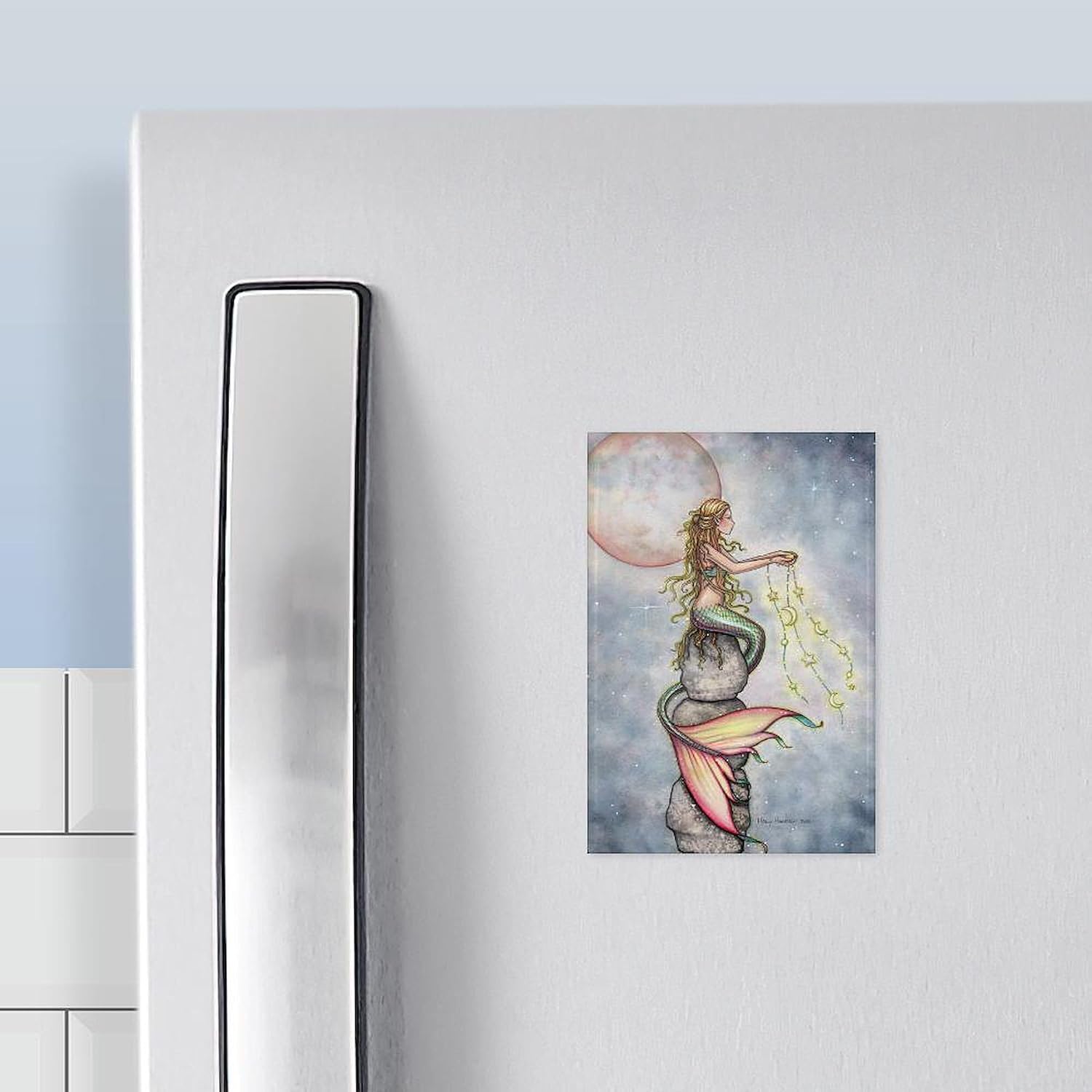 CafePress Star Mermaid Rectangle Magnet, 3"x2" Refrigerator Magnet