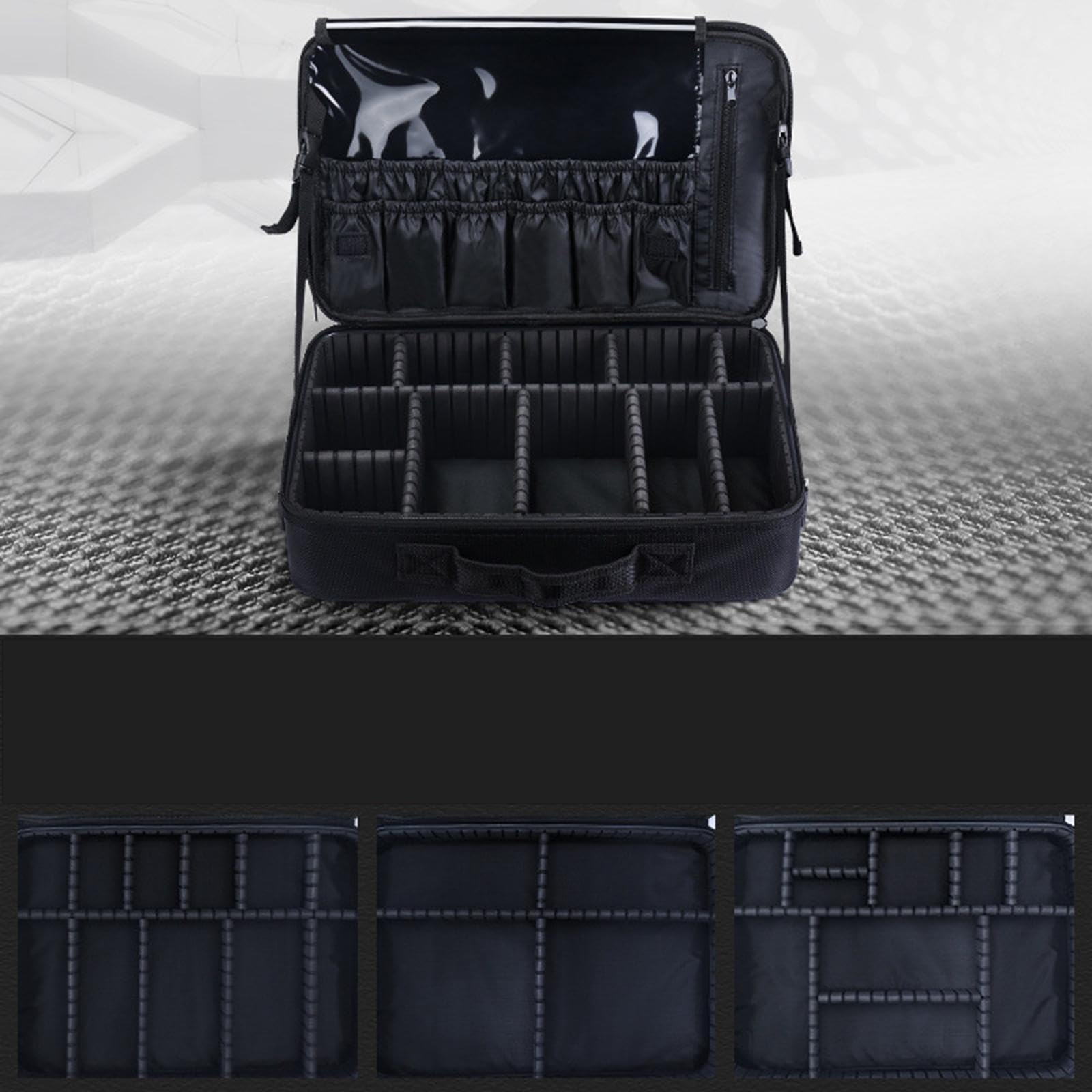 Borsa portautensili organizer per impieghi gravosi, offre un'ampia capacità di contenimento per gli utensili, garantendo al contempo l'accessibilità, M 3 strati