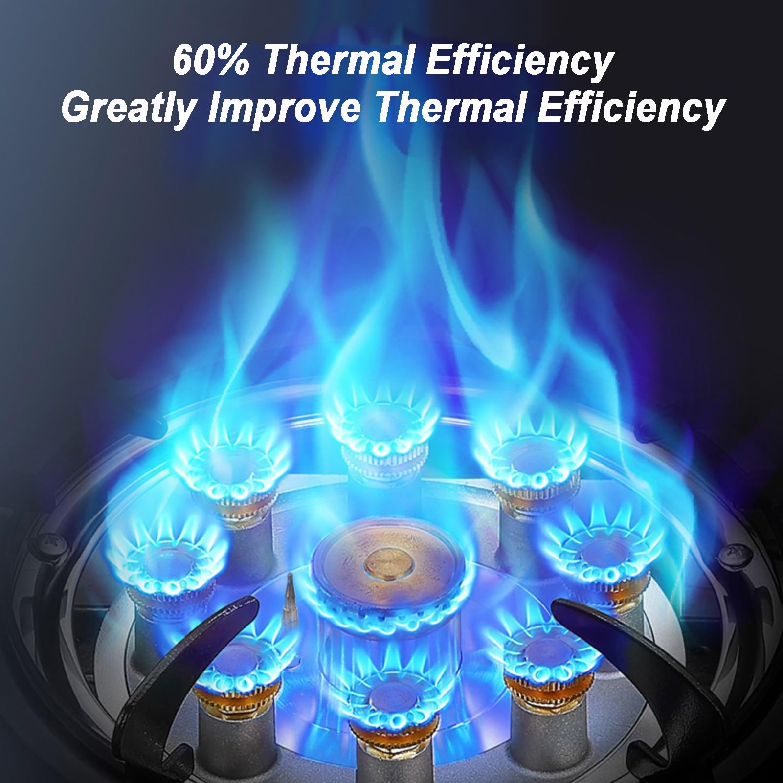 Cuisinière À Gaz 1 Brûleur, Cuisinière De Conversion Gaz Naturel/gaz Liquéfié 5,2 KW, Table De Cuisson En Verre Trempé Noir, Cuisinière À Gaz De Table Avec Protection Contre L'extinction(LPG)