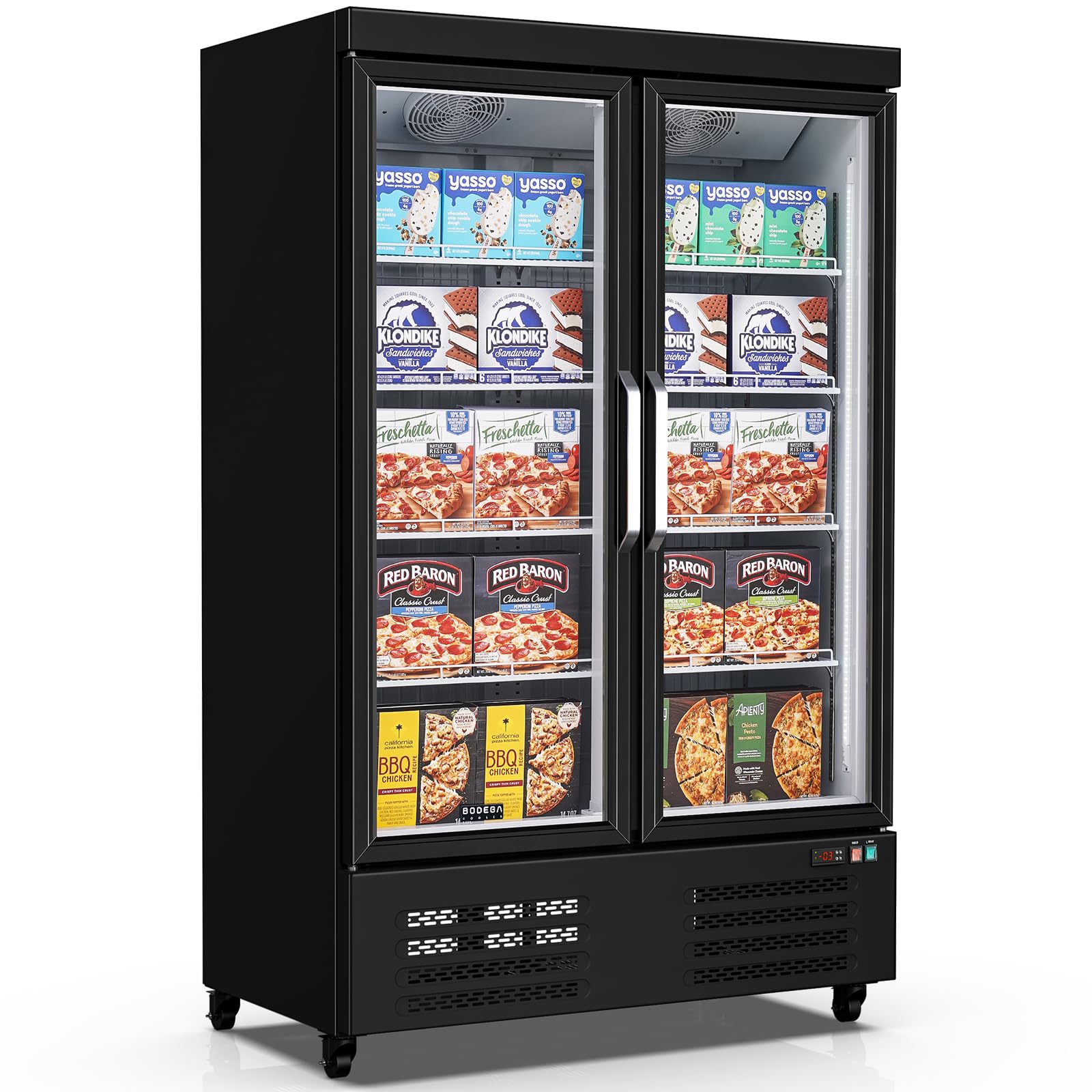BODEGACOOLER Glass Door Freezer