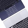 Nums Smart Touchpad Numeric Keypad for MacBook Pro 13 A1706 A1708 A1989 A2159, Touchpad Protector, Durable Tempered Glass, MacBook Pro 13 2016-2019